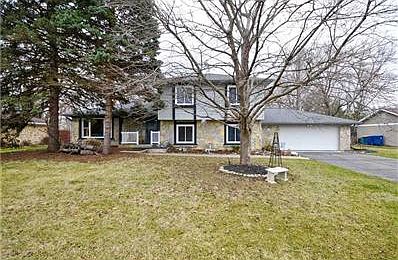 Exterior Front. Beautiful stone exterior. Oversized 2 car attached garage. High demand neighborhood. Very quiet subdivision which includes tennis courts, pool, picnic area, monon trail and so much more...