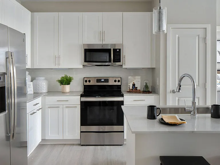 Kitchen with Stainless Steel Appliances