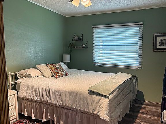 Spacious guest bedroom