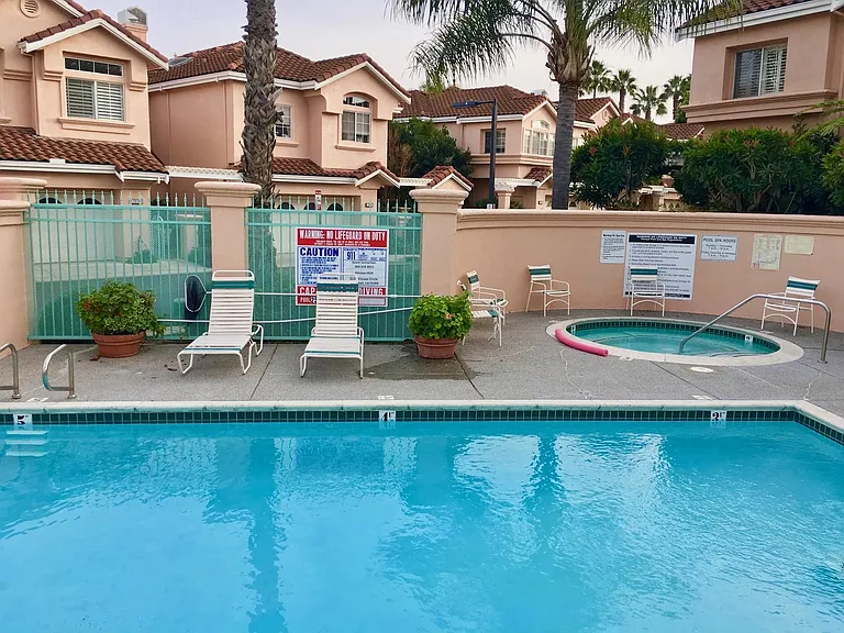community swimming pool