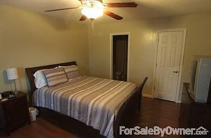 Master Bedroom with Walk-In Closet