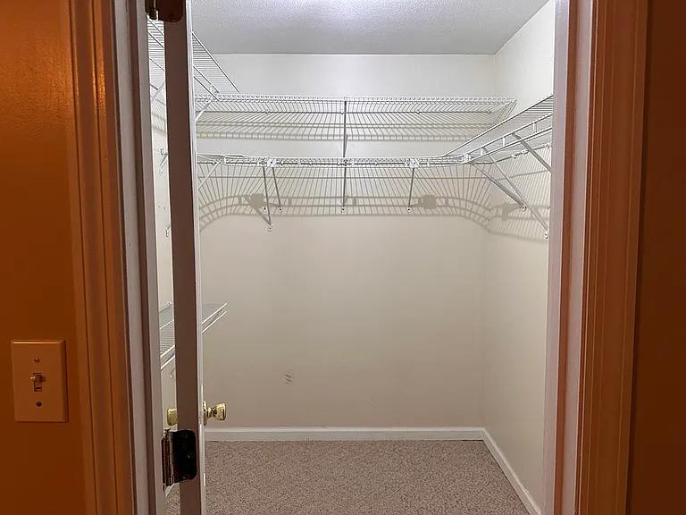 Walk-in closet in bedroom #1.