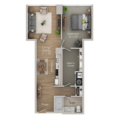 Floor plan The Boulevard