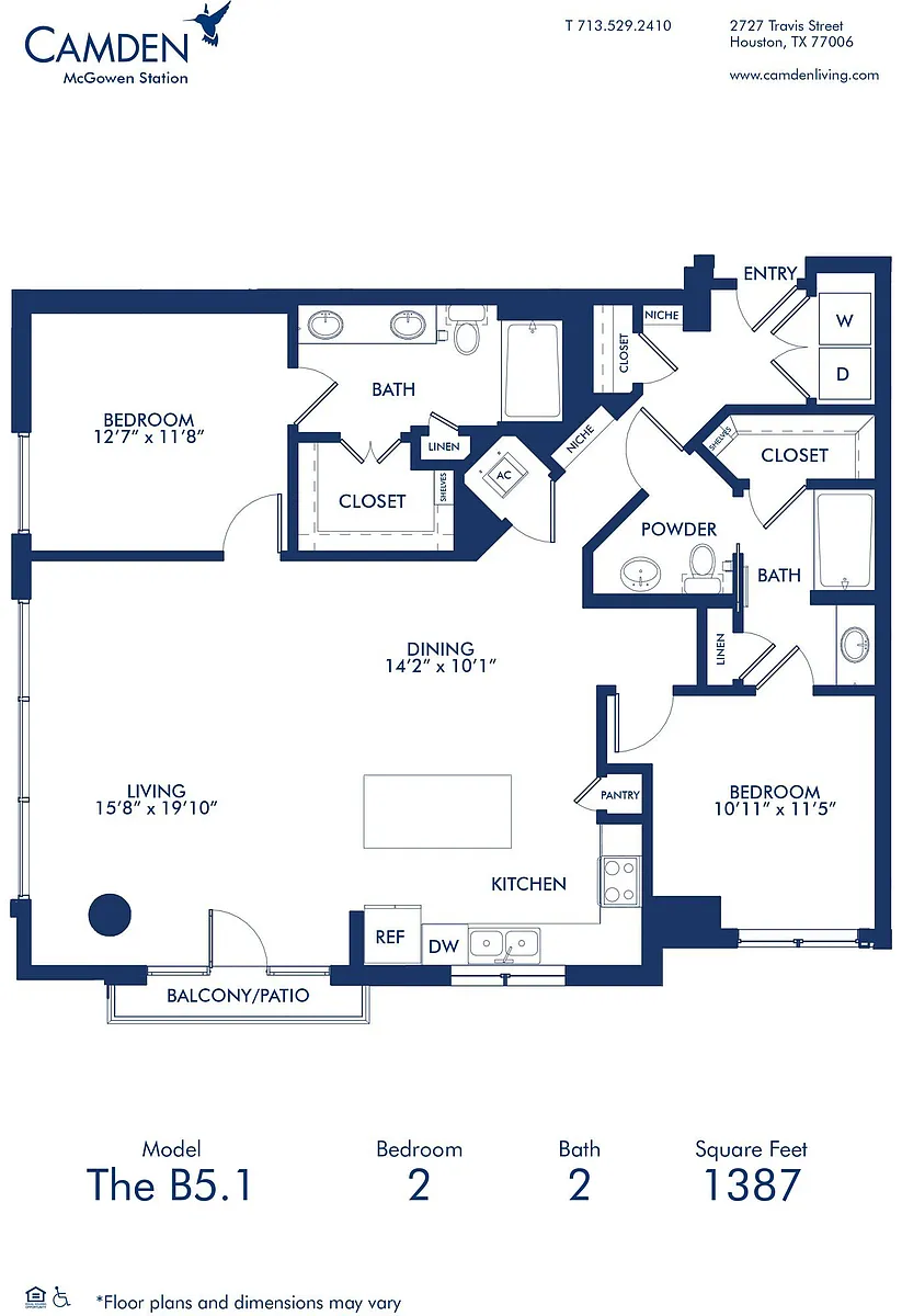 Floor plan B51