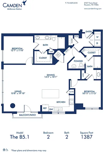 Floor plan B51