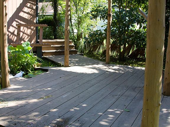 Back deck