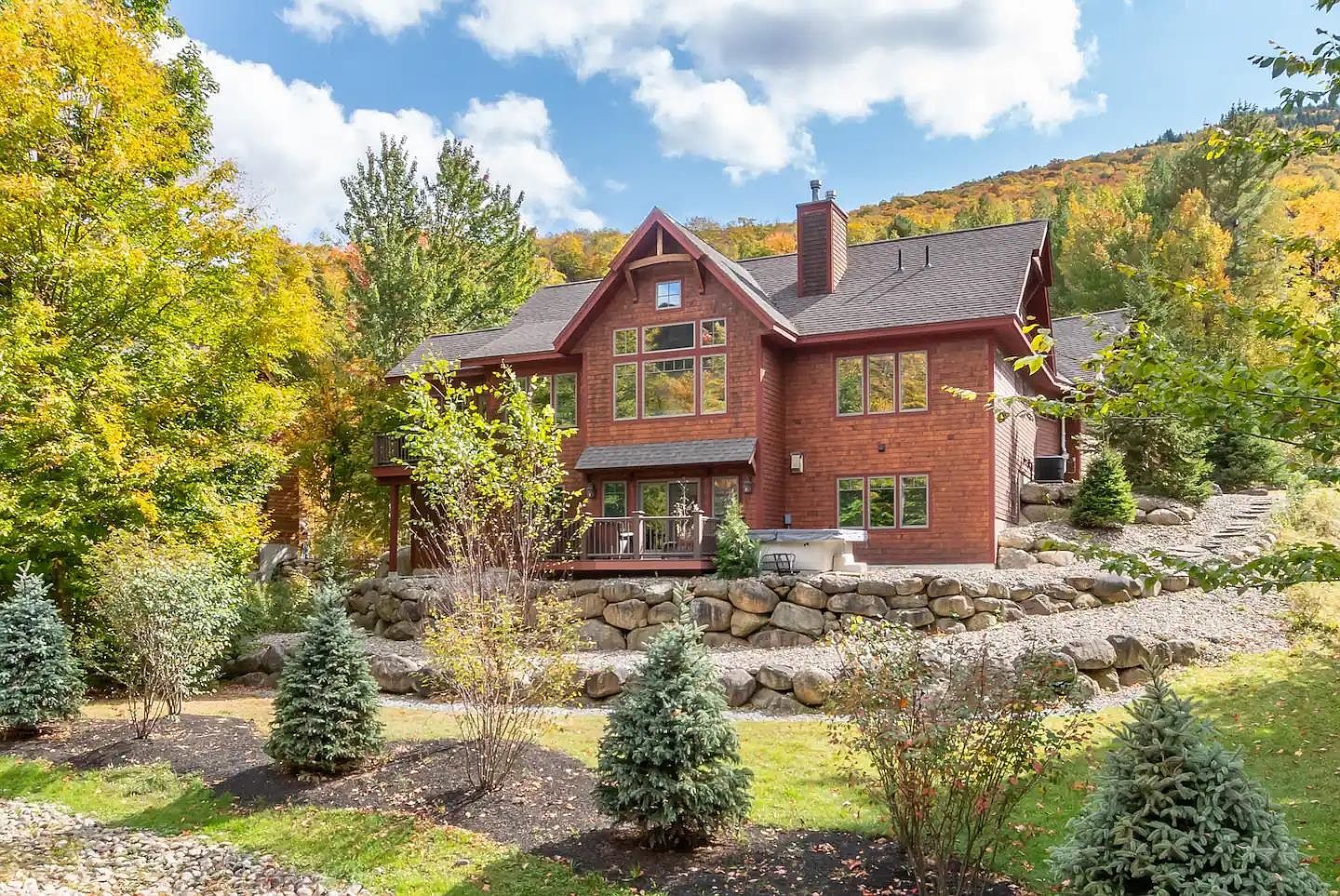 s*u様 house on the hill L/S Tee (Checker) 16 Crooked Mountain Road, Lincoln, NH 03251 | Zillow