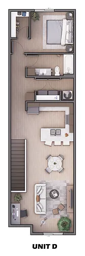 Floor plan Villa Twilight With Attached Garage