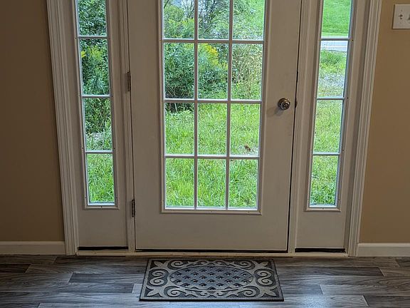 Main entry from living area