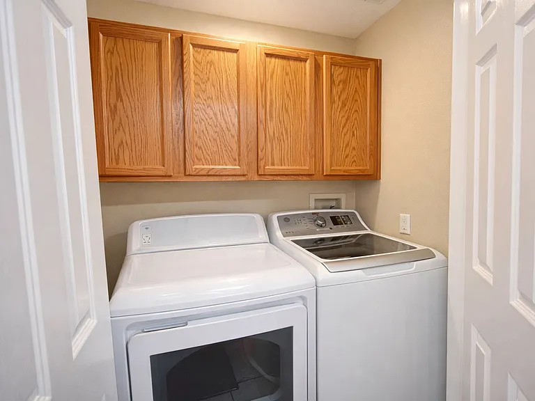 Washer and dryer