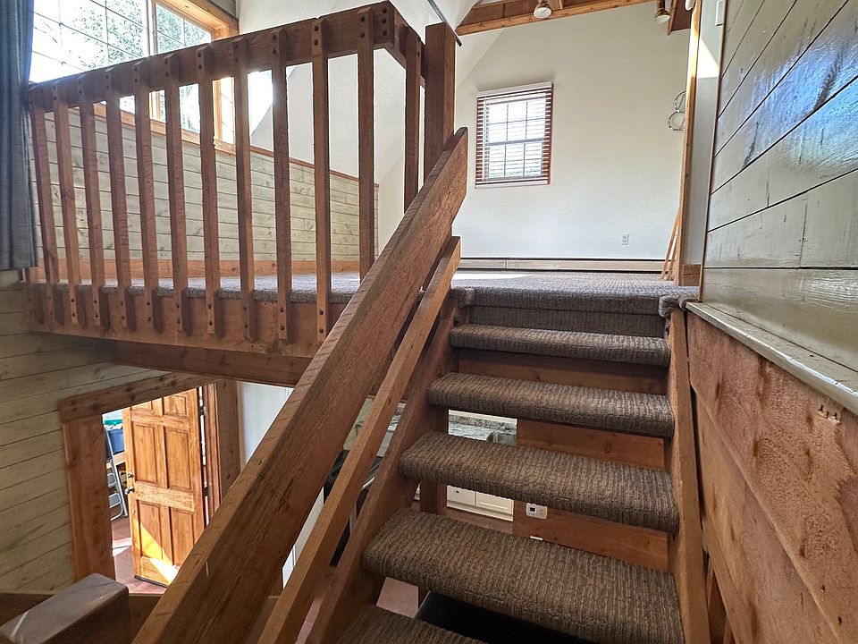 Loft living room and front door downstairs