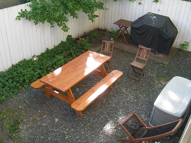 private back yard