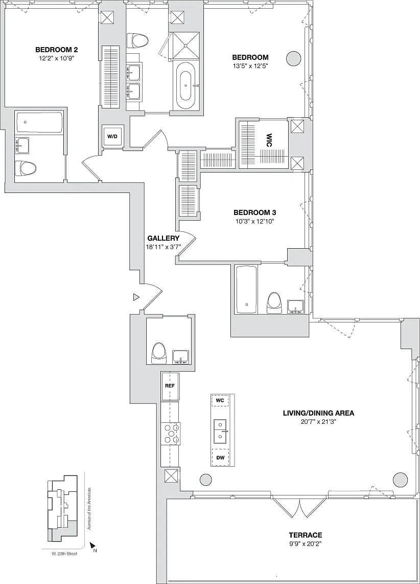 Floor plan Penthouse A
