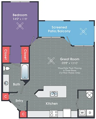 Floor plan Barcolana