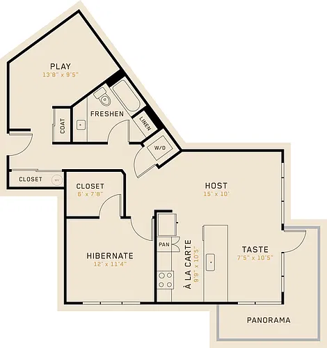Floor plan A1N