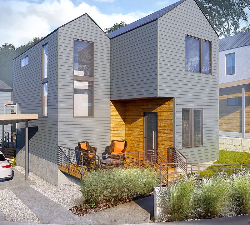 Home D Exterior Elevation