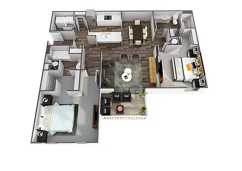 Floor plan Santa Ana