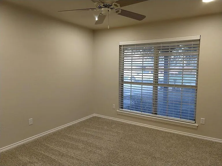 BEDROOM #3 with Walk In Closet, Ceiling fan