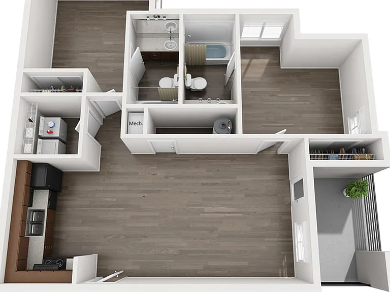 B2UF 2 Bedroom B2UF 2 Bedroom
