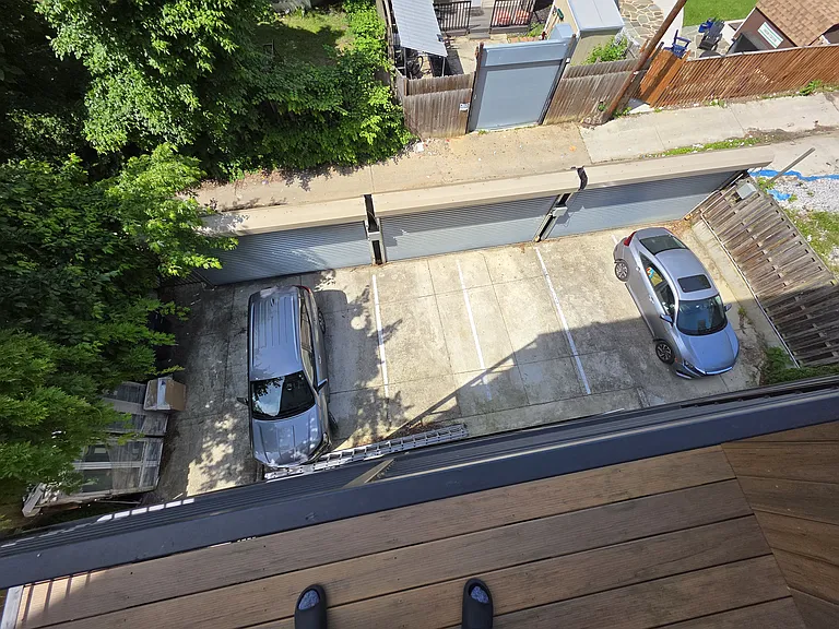Parking View From Balcony/Deck
