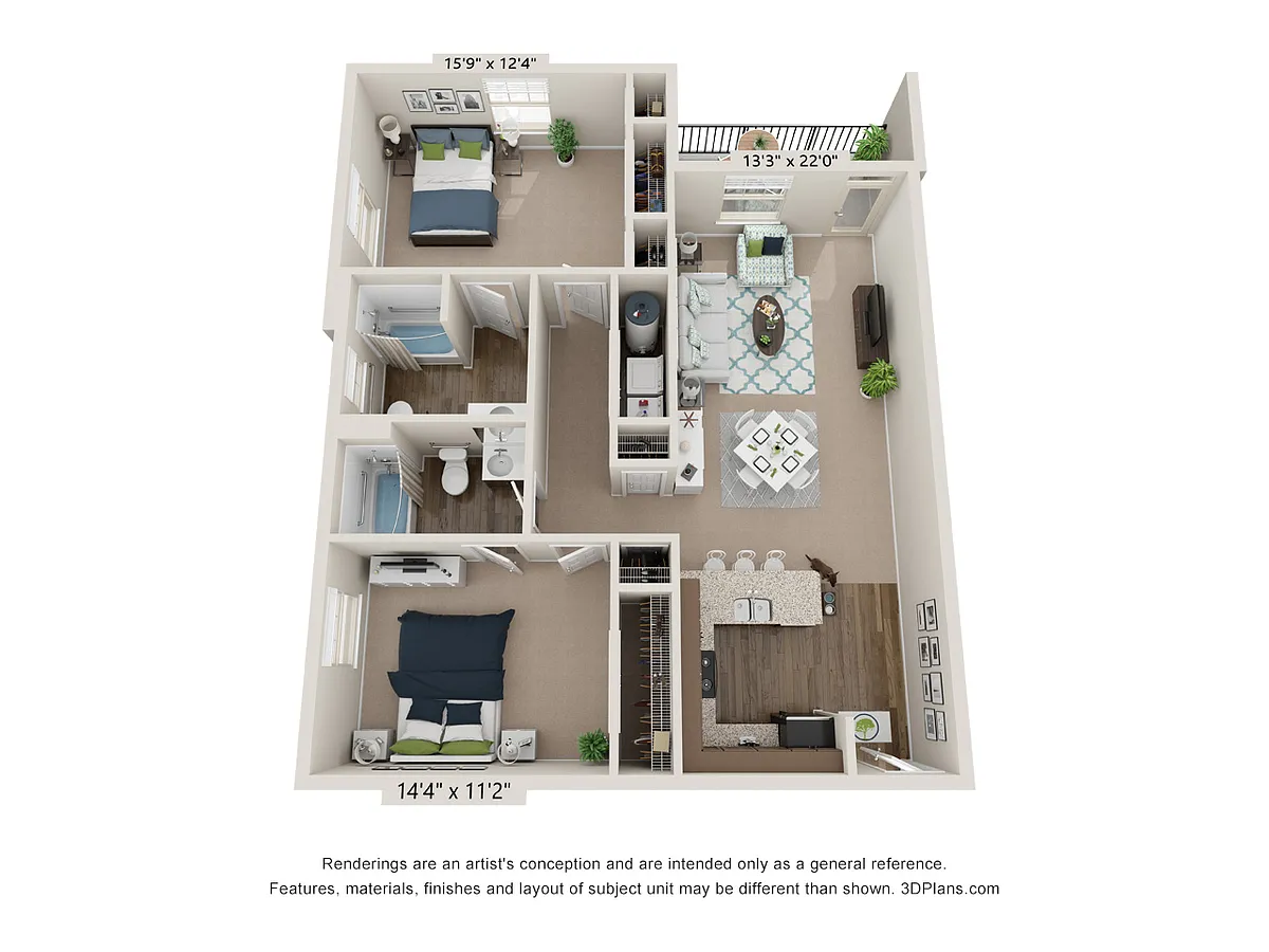 Floor plan B1