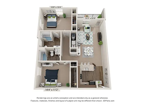 Floor plan B1