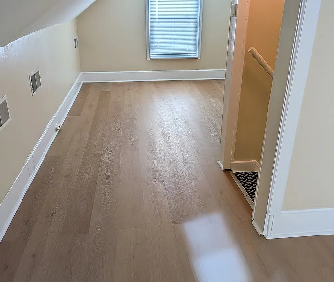 upstairs