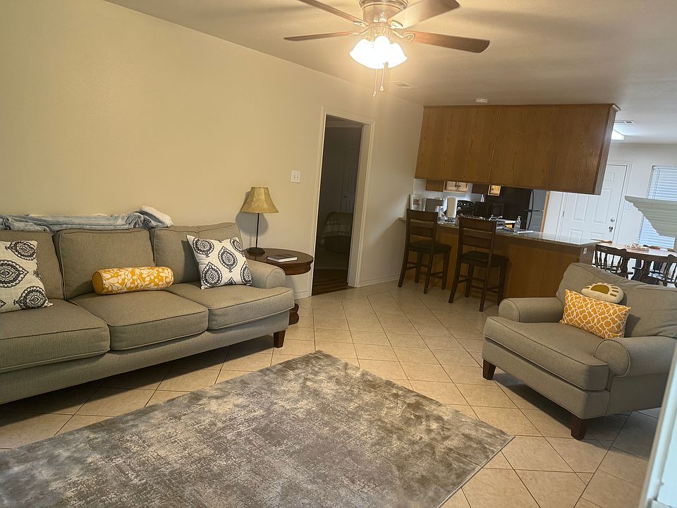 Entering the from the front door into the living space