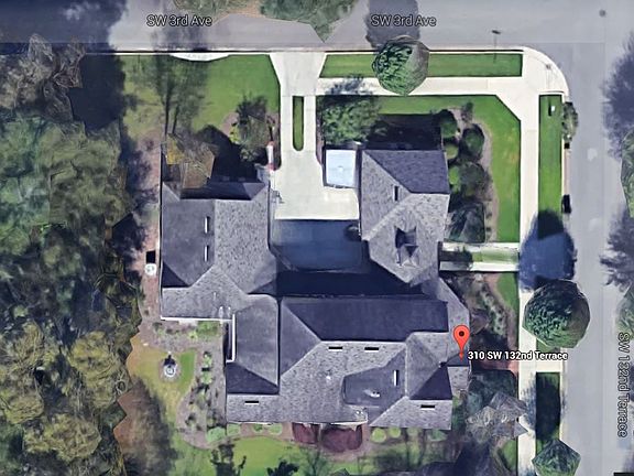 Overhead with dual driveways