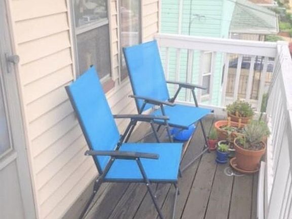 Porch in front of the house on the second floor appointment
