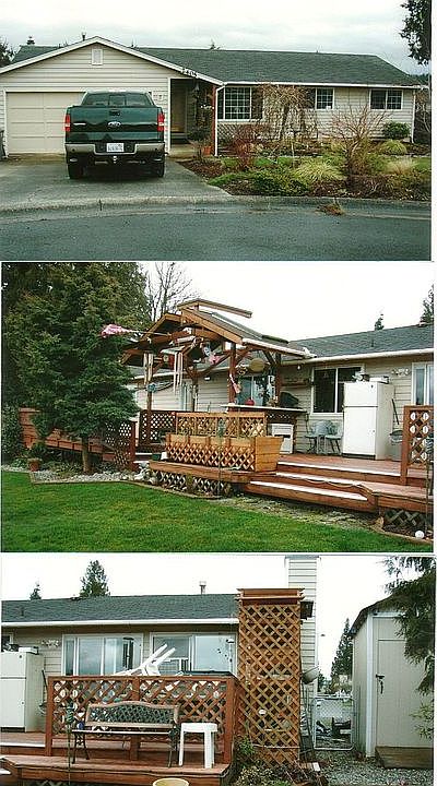 front and back of house