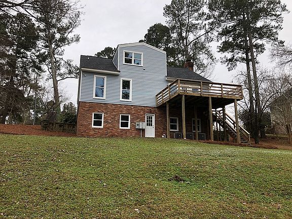 Rear of home