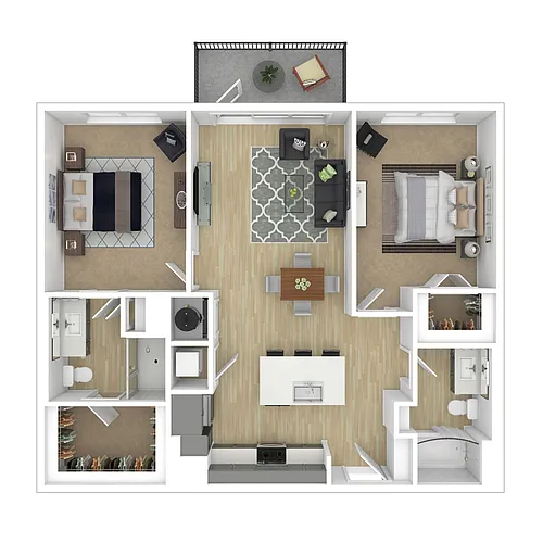 Floor plan B3
