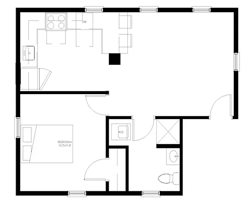 Floor plan 23 East Transit