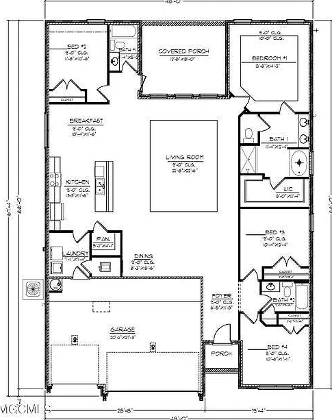 4 bed, 2304 sqft, $2,400 — Photo 4