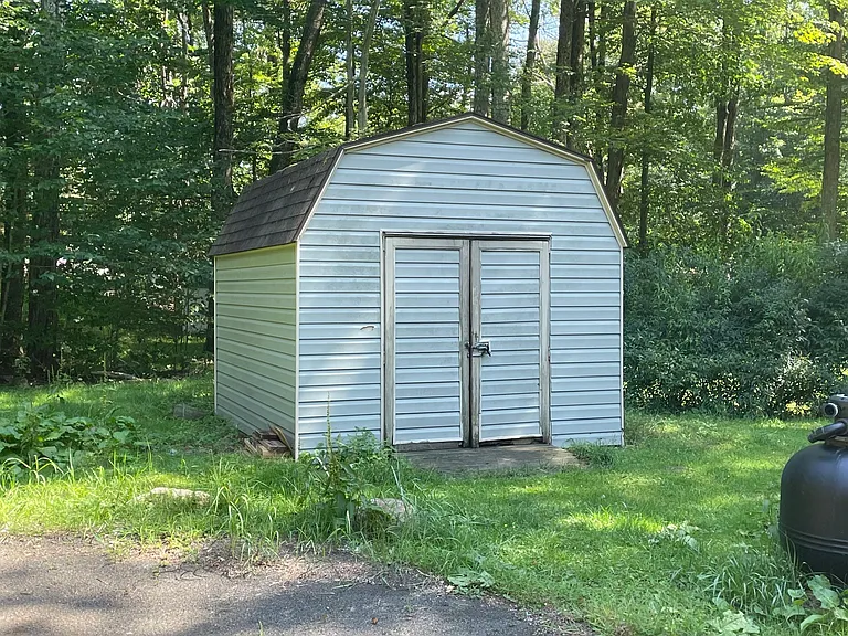 Shed storage for all your yard equipment
