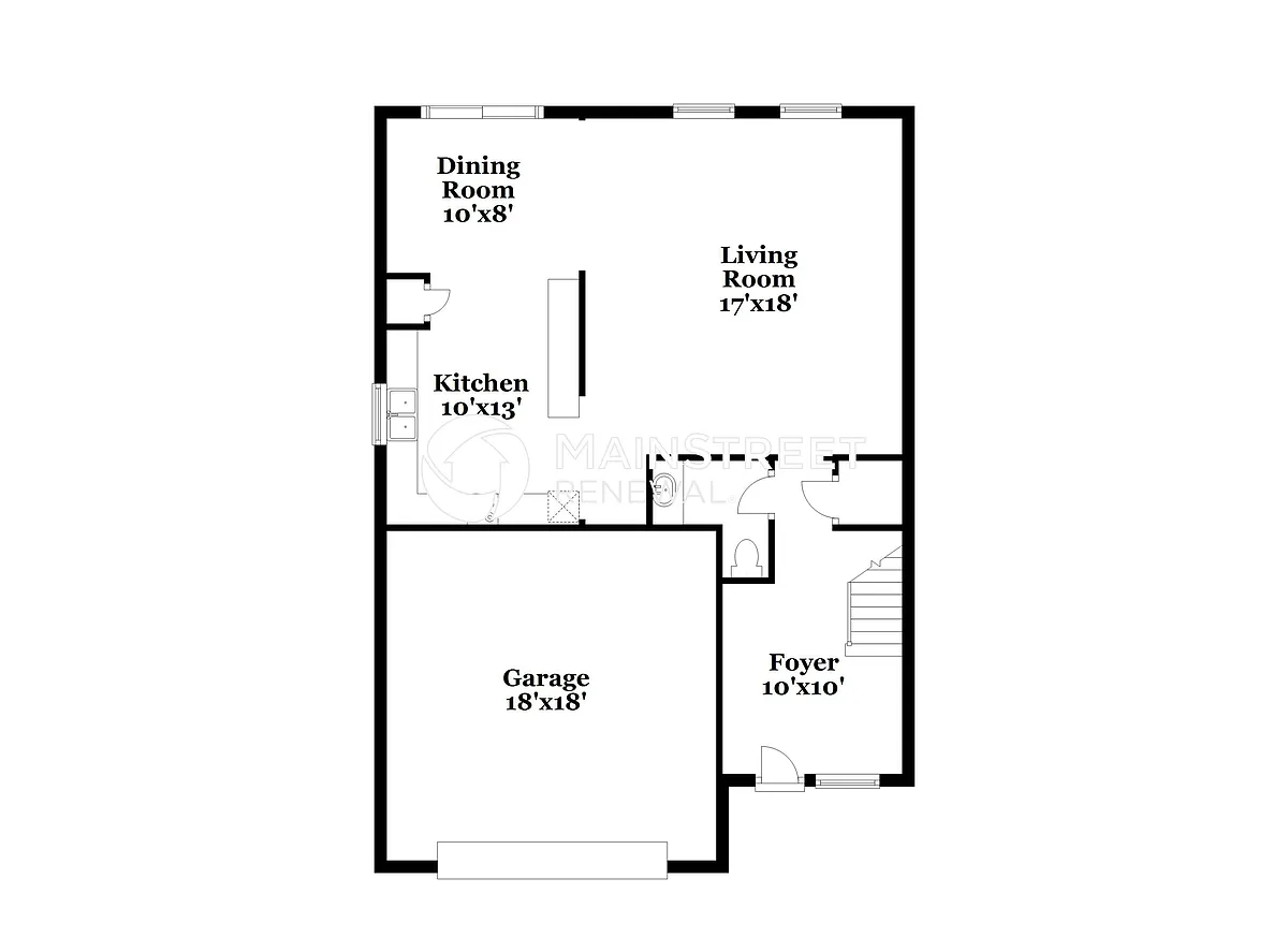 Floor Plan - 929 Nicole Way