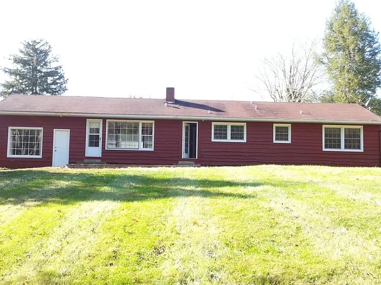 Back view of the home.
