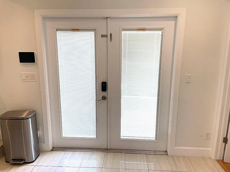 Full Lite Back Doors with key code entry