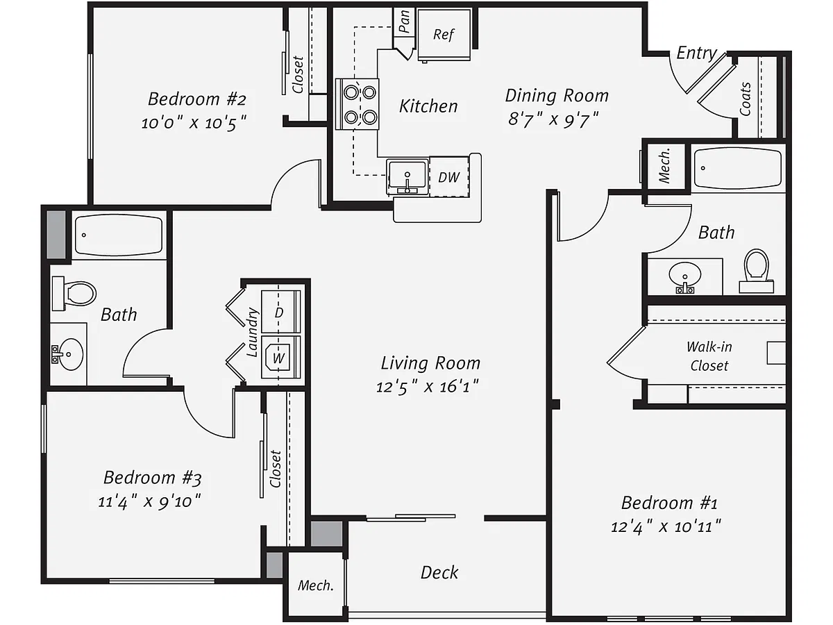 Floor plan C1
