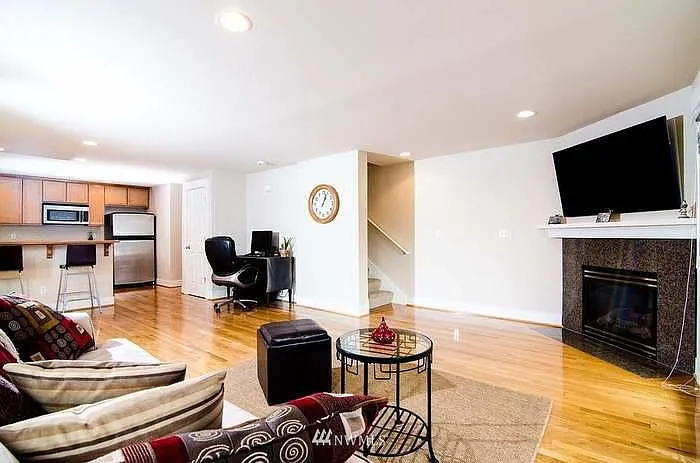 kitchen, dining area