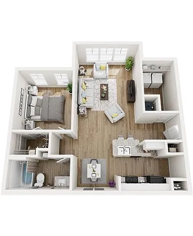 Floor plan A-2 Sunroom