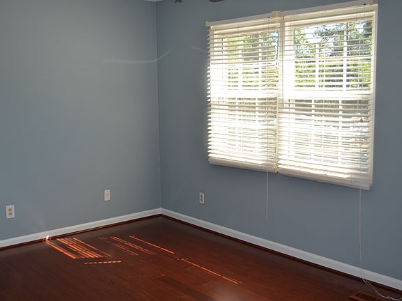 Master bedroom windows