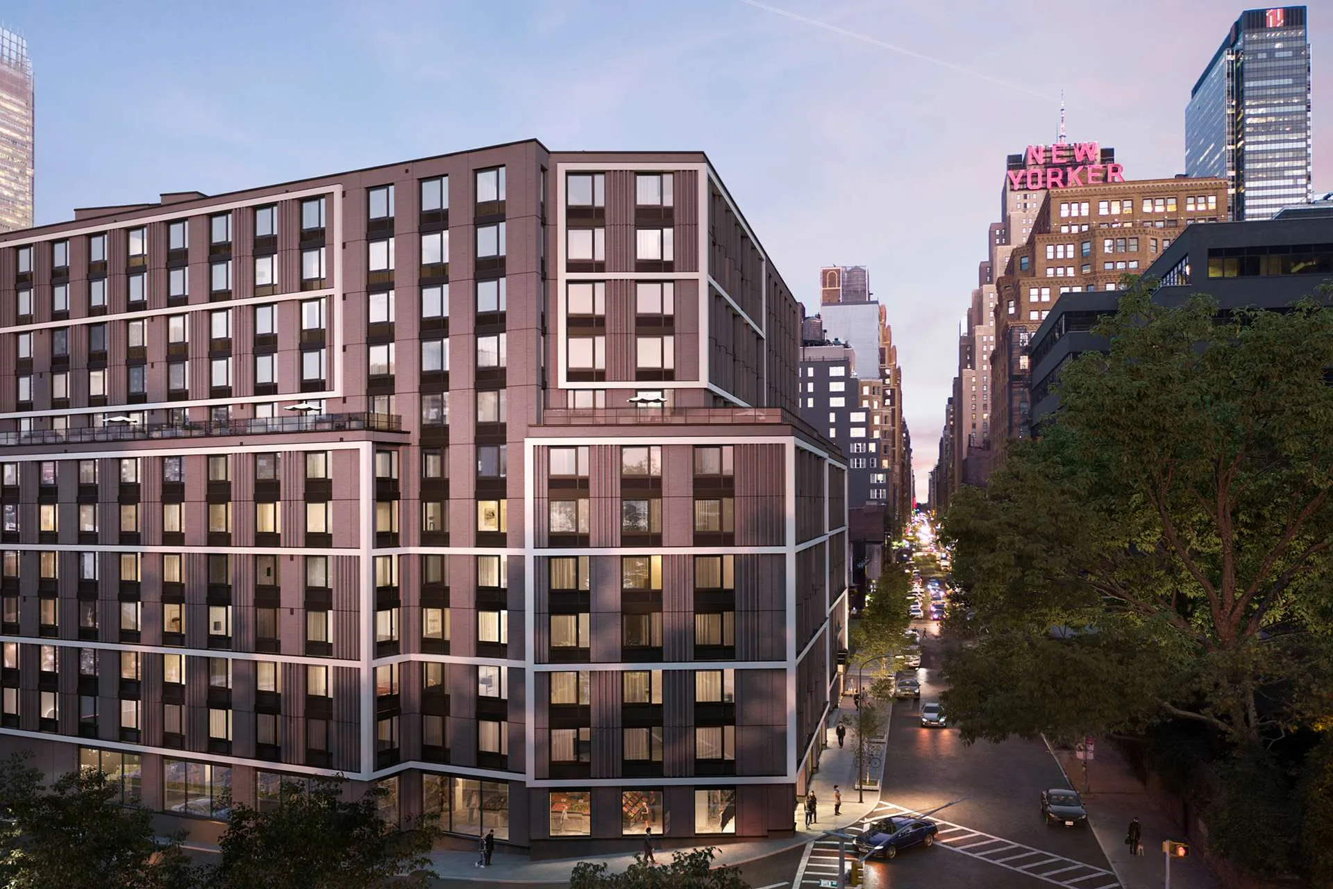 The Lewis at 411 West 35th Street in Hudson Yards : Sales, Rentals
