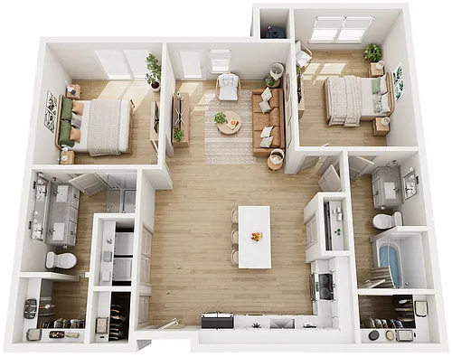 Floor plan Pueblo Ridge