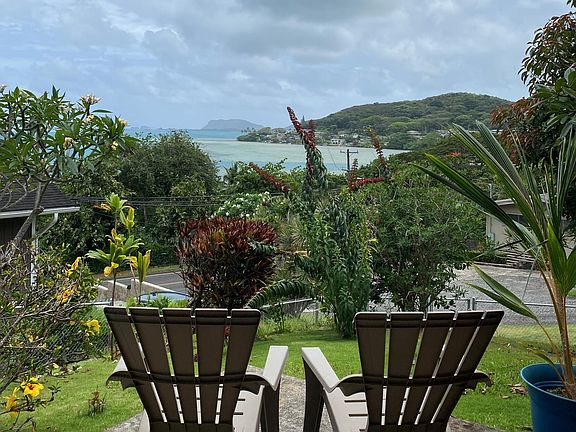 Private lanai with views