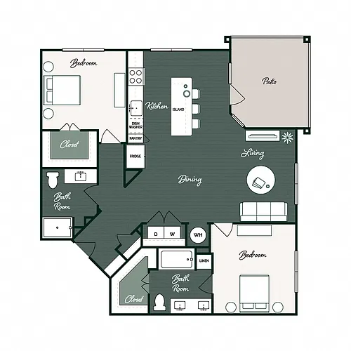 Floor plan B2