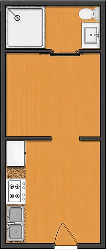 Floor plan Studio