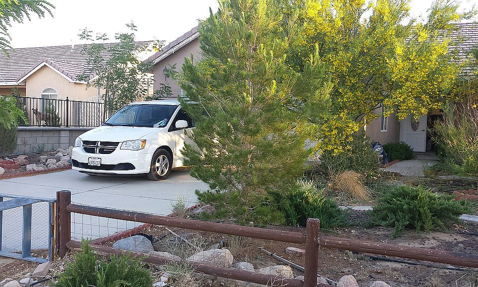 Driveway to Two Car Garage