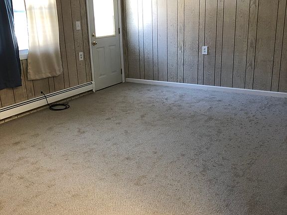 Front door and living area 